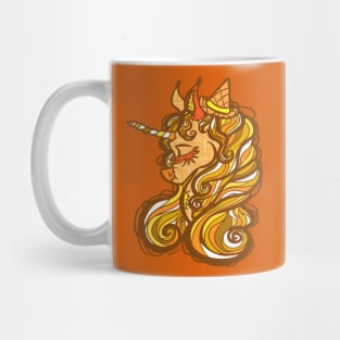 Sweet Scarecrow Unicorn Mug